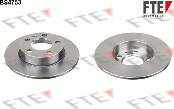 FTE 9072015 - Brake Disc autospares.lv