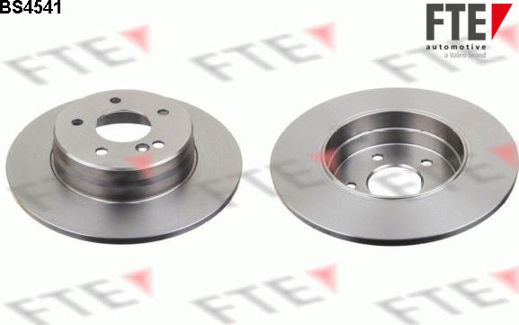 FTE BS4541 - Brake Disc autospares.lv