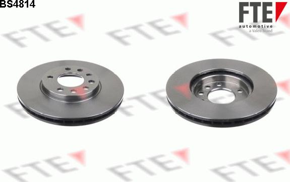 FTE 9072087 - Brake Disc autospares.lv