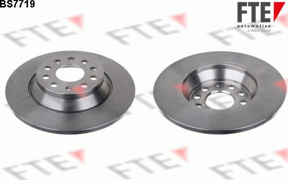 FTE 9072037 - Brake Disc autospares.lv