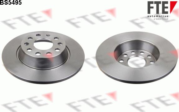 FTE BS5495 - Brake Disc autospares.lv