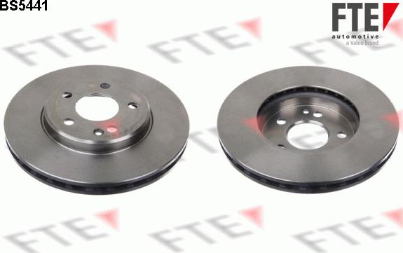 FTE BS5441 - Brake Disc autospares.lv