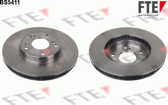 FTE 9072197 - Brake Disc autospares.lv