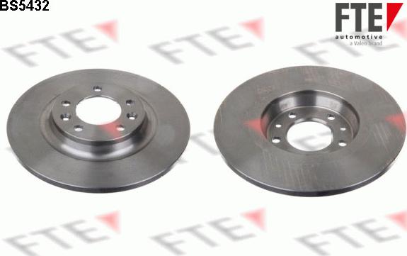 FTE 9072144 - Brake Disc autospares.lv