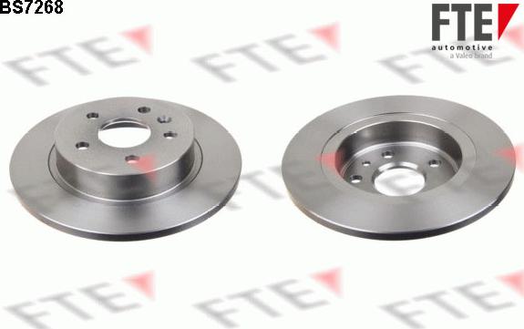 FTE 9072145 - Brake Disc autospares.lv