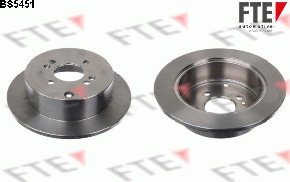 FTE BS5451 - Brake Disc autospares.lv