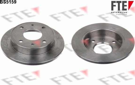 FTE 9072141 - Brake Disc autospares.lv