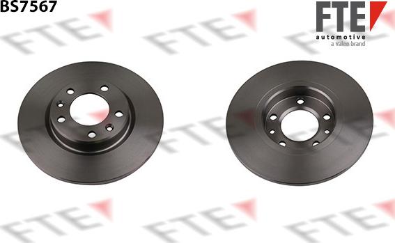 FTE 9072148 - Brake Disc autospares.lv