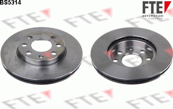 FTE 9072158 - Brake Disc autospares.lv