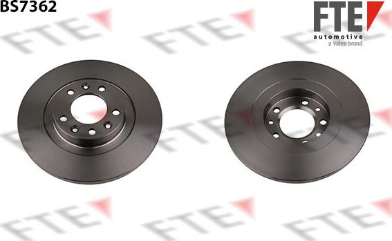 FTE 9072161 - Brake Disc autospares.lv