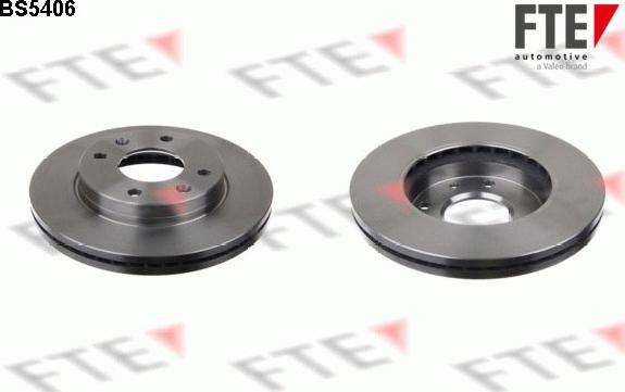 FTE 9072163 - Brake Disc autospares.lv