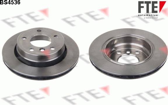 FTE 9072100 - Brake Disc autospares.lv