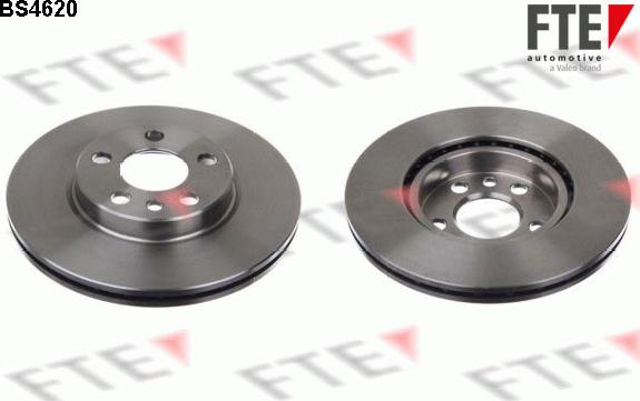 FTE BS4620 - Brake Disc autospares.lv