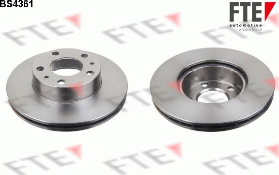 FTE 9072113 - Brake Disc autospares.lv