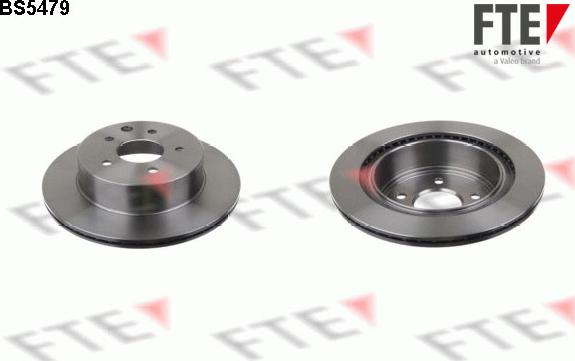 FTE BS5479 - Brake Disc autospares.lv