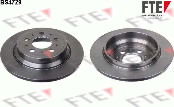 FTE 9072189 - Brake Disc autospares.lv