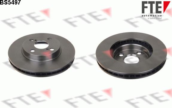 FTE BS5497 - Brake Disc autospares.lv