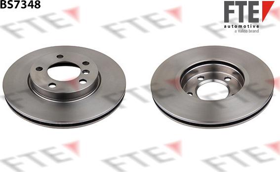 FTE 9072187 - Brake Disc autospares.lv