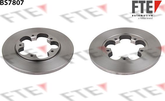 FTE 9072123 - Brake Disc autospares.lv