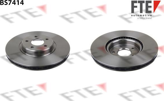 FTE 9072848 - Brake Disc autospares.lv