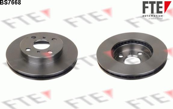 FTE 9072815 - Brake Disc autospares.lv