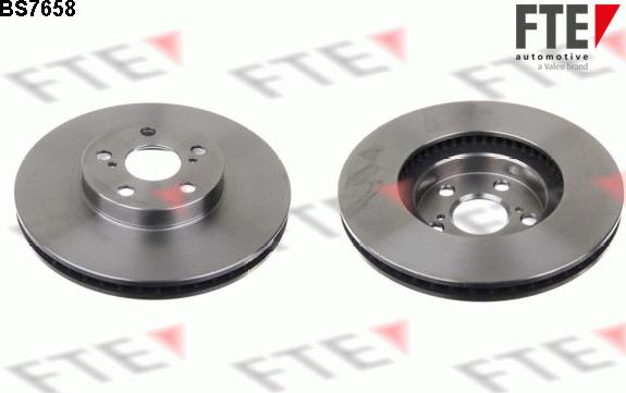 FTE 9072813 - Brake Disc autospares.lv