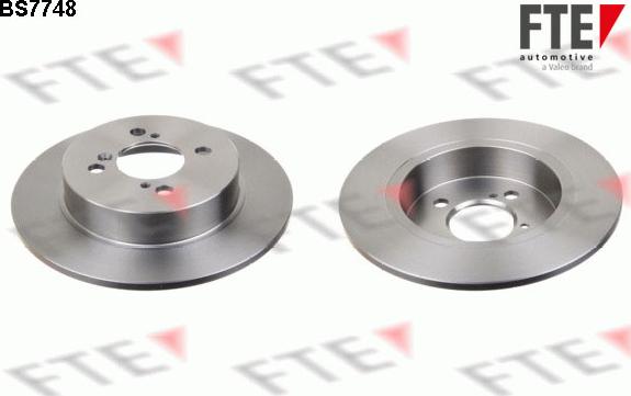 FTE BS7748 - Brake Disc autospares.lv