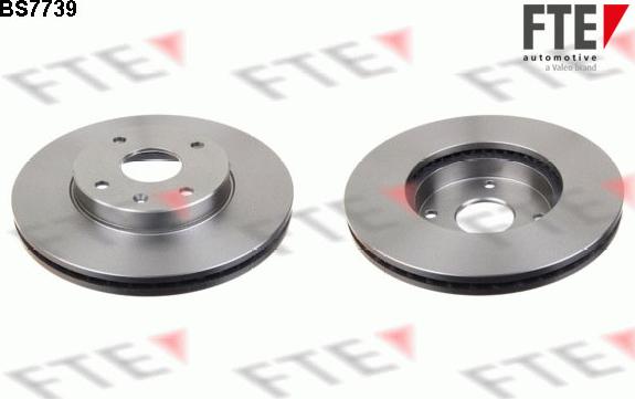 FTE 9072831 - Brake Disc autospares.lv