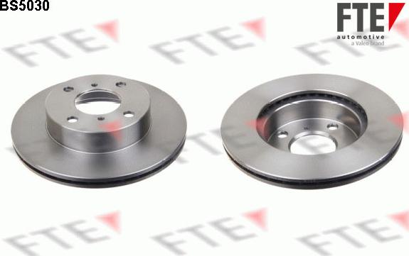 FTE BS5030 - Brake Disc autospares.lv