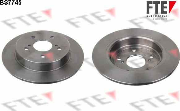 FTE 9072348 - Brake Disc autospares.lv