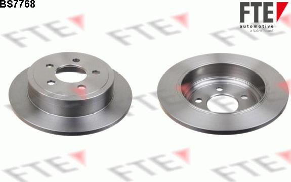 FTE BS7768 - Brake Disc autospares.lv