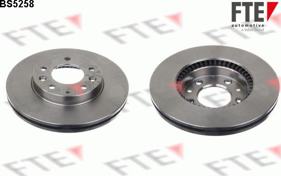 FTE 9072300 - Brake Disc autospares.lv