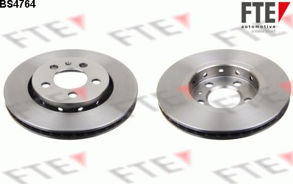 FTE 9072319 - Brake Disc autospares.lv