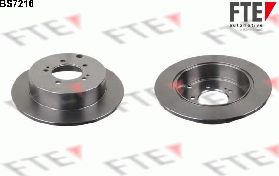 FTE BS7216 - Brake Disc autospares.lv