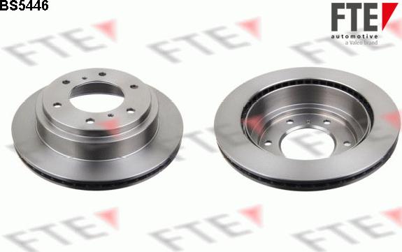 FTE BS5446 - Brake Disc autospares.lv