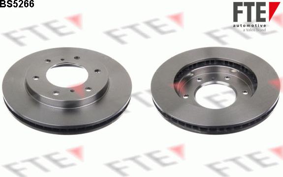 FTE BS5266 - Brake Disc autospares.lv