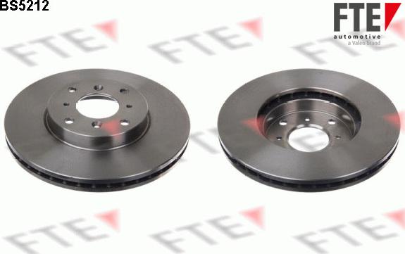 FTE BS5212 - Brake Disc autospares.lv