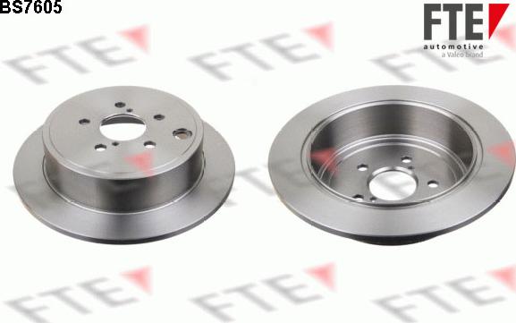 FTE 9072252 - Brake Disc autospares.lv