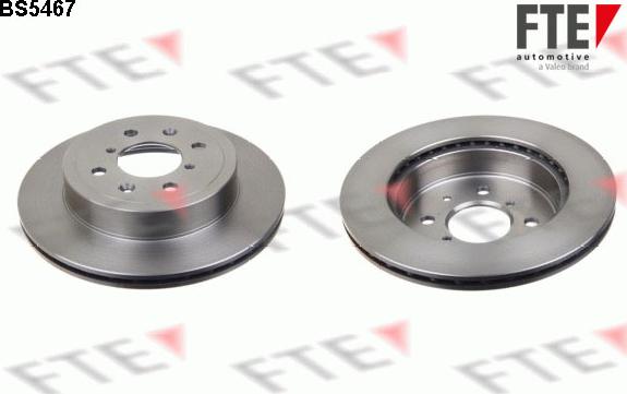 FTE 9072269 - Brake Disc autospares.lv