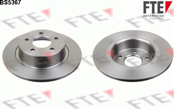 FTE BS5367 - Brake Disc autospares.lv