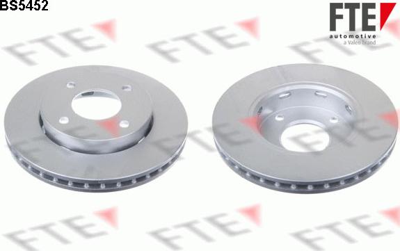 FTE BS5452 - Brake Disc autospares.lv