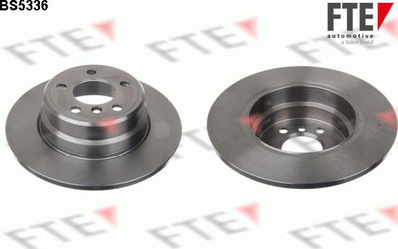 FTE BS5336 - Brake Disc autospares.lv