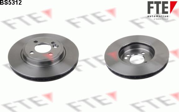 FTE 9072281 - Brake Disc autospares.lv