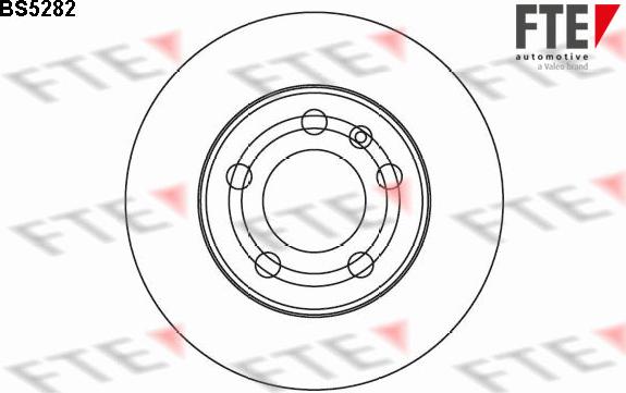 FTE 9072233 - Brake Disc autospares.lv