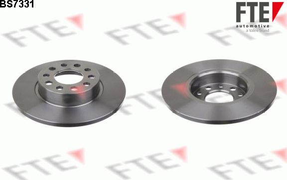 FTE 9072220 - Brake Disc autospares.lv