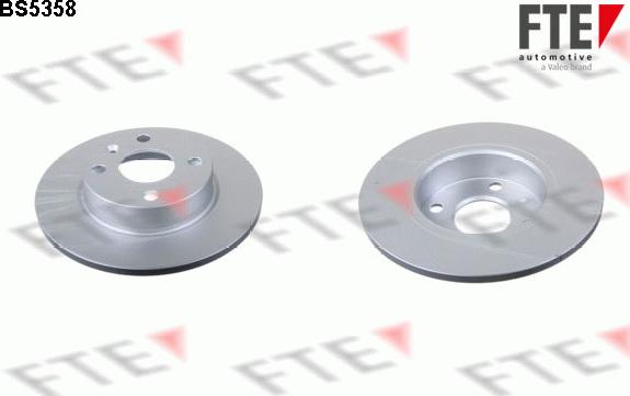 FTE 9072222 - Brake Disc autospares.lv