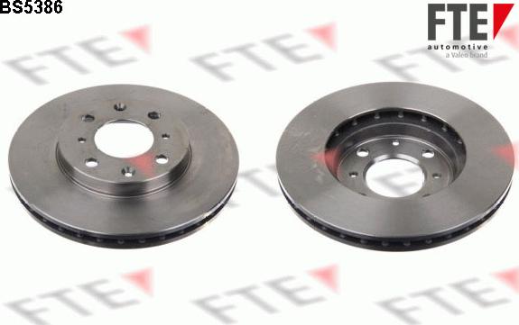 FTE 9072278 - Brake Disc autospares.lv