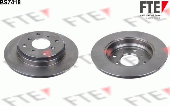 FTE 9072766 - Brake Disc autospares.lv