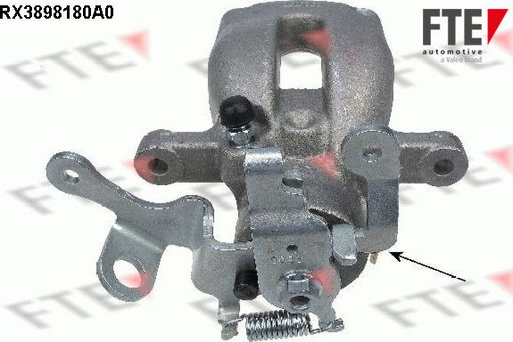 FTE 9290590 - Brake Caliper autospares.lv