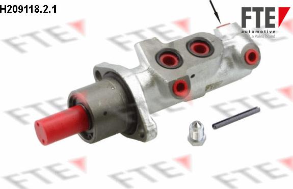 FTE 9220118 - Brake Master Cylinder autospares.lv